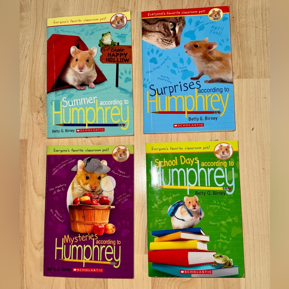 Scholastic Humphrey Series - 4 books
